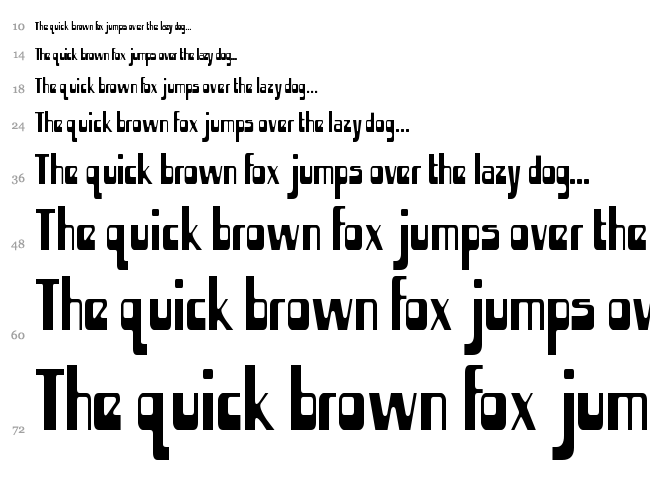 Hamma Mamma Jamma font waterfall